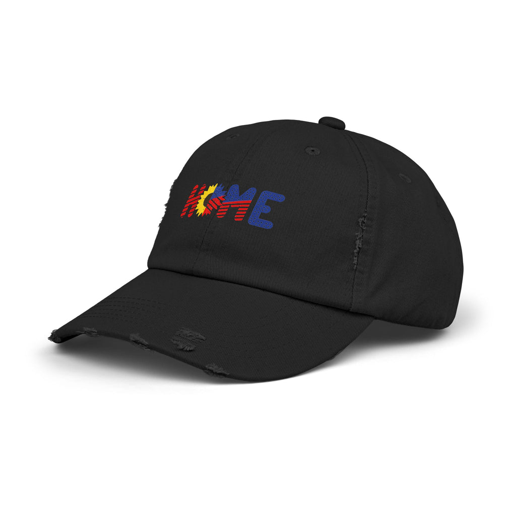Home Distressed Cap, Trendy Unisex Hat, Casual Wear, Gift for Home Lovers