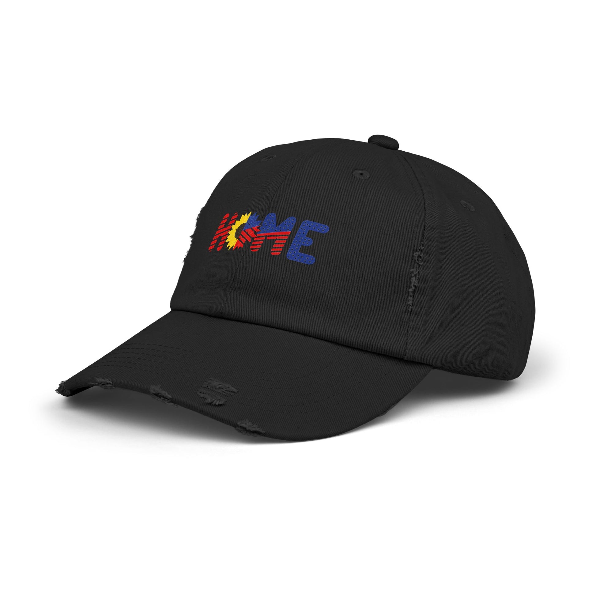 Home Distressed Cap, Trendy Unisex Hat, Casual Wear, Gift for Home Lovers