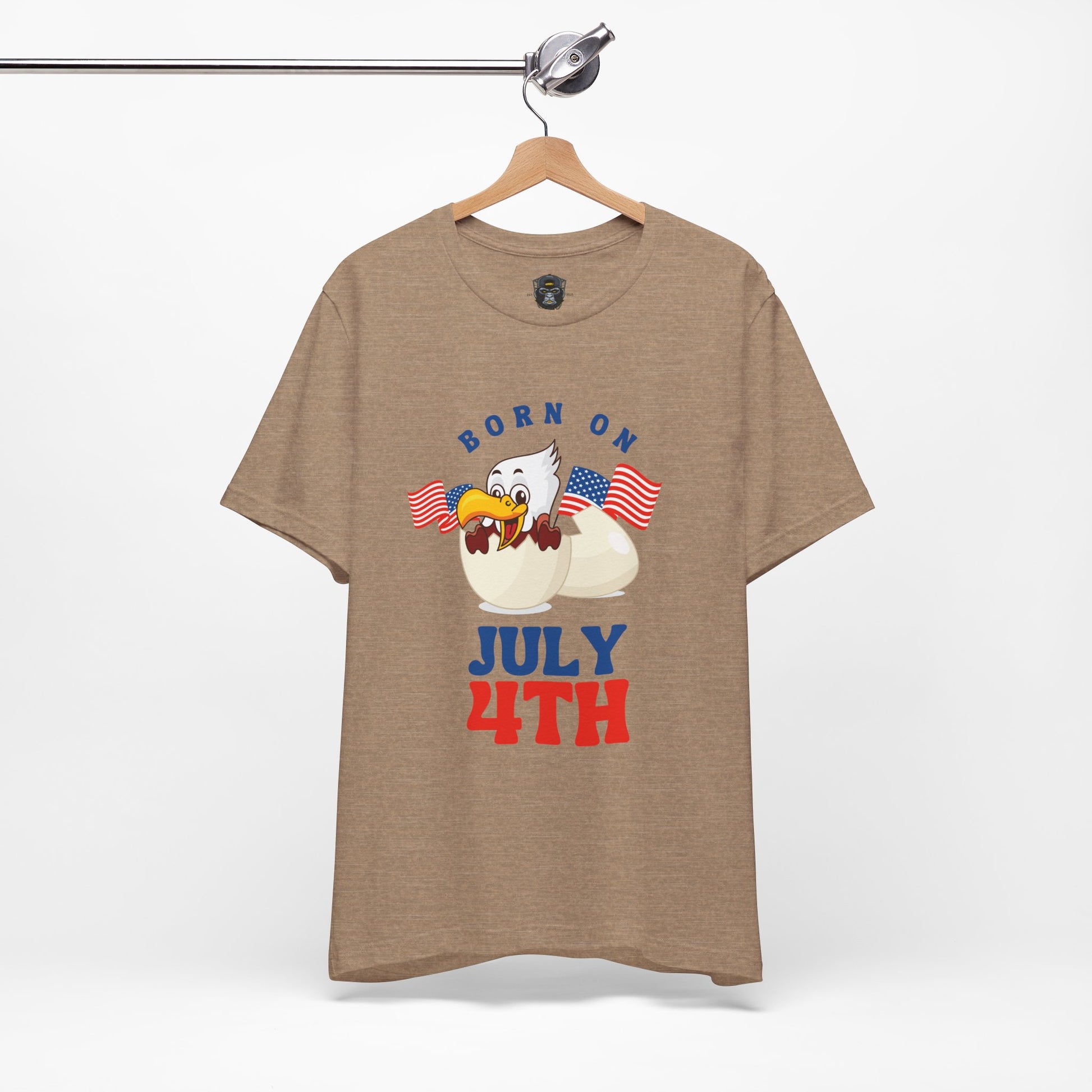 Patriotic July 4th Tee, Independence Day Shirt, Casual Summer Wear, Gift for Holidays