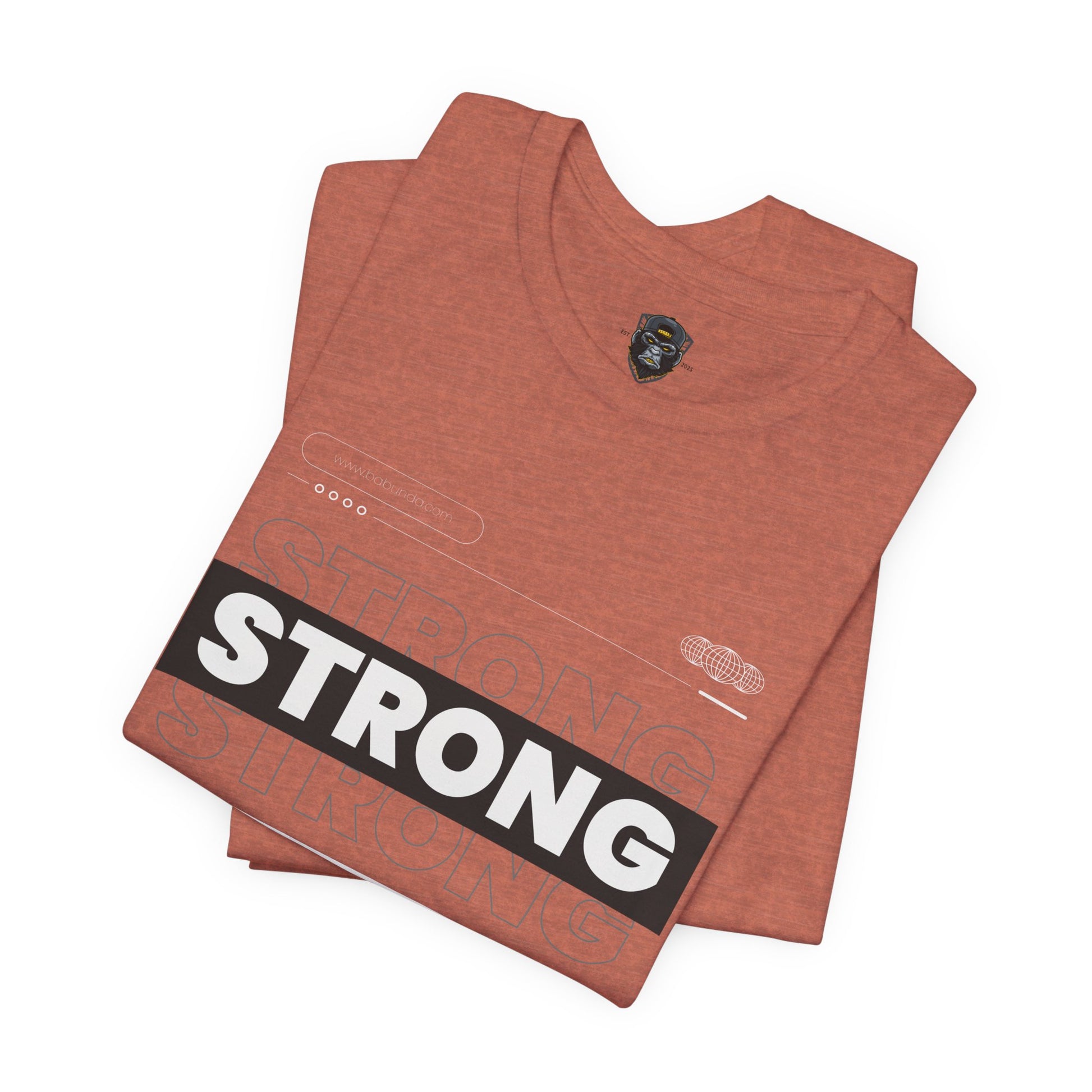 Stylish Motivational Tee for Fitness Lovers, Strong Message T-Shirt, Casual Wear