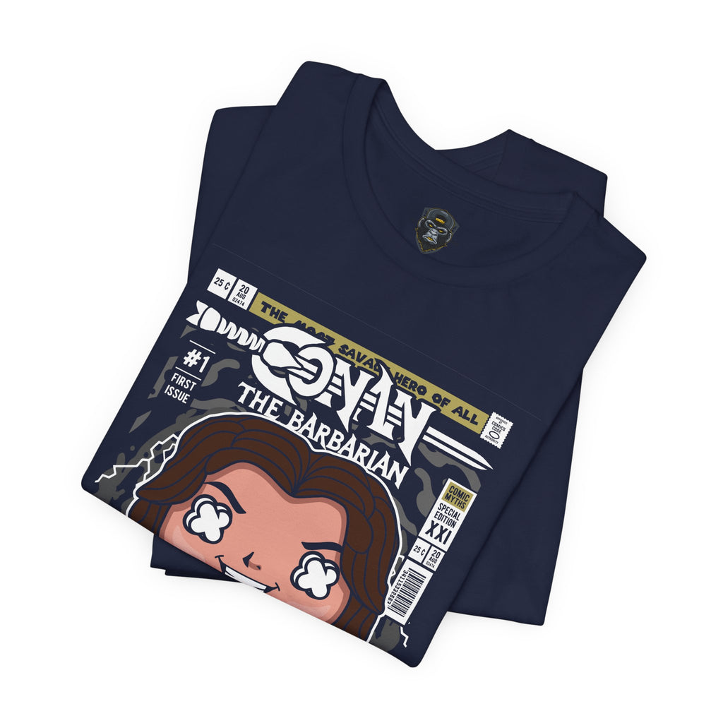 Conan the Barbarian Unisex Tee - Fun Graphic Shirt, Retro Style Apparel, Ideal Gifts for Fans