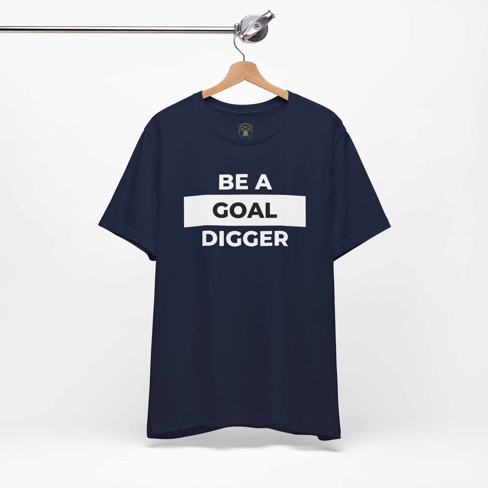 Goal Digger Tee - Motivational Short Sleeve Shirt, Casual Wear, Gift for Entrepreneurs