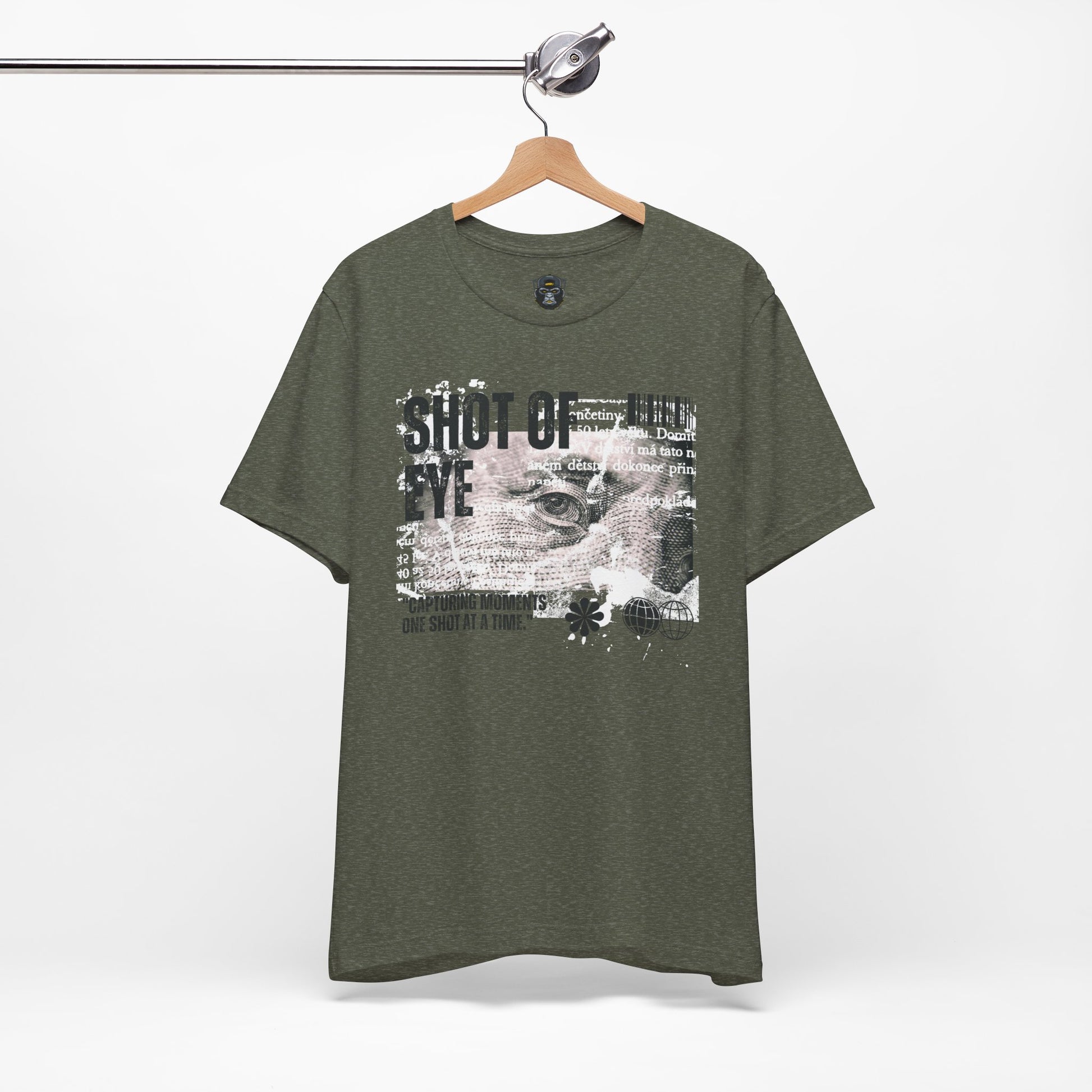 Photography Enthusiast Tee, Shot of Eye Graphic T-Shirt