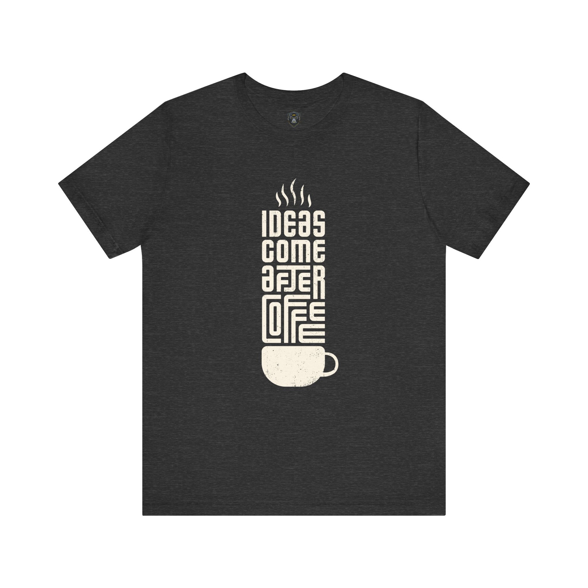Coffee Inspiration Tee, Funny Coffee Lover Shirt, Gift for Creatives