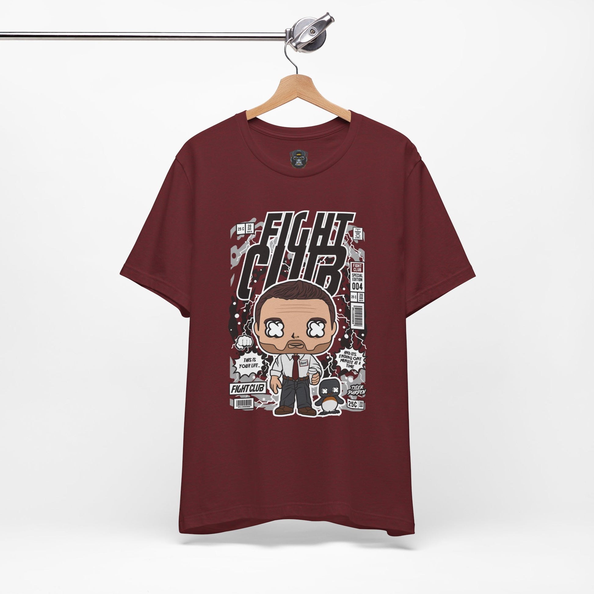 Funky Fight Club Tee, Unisex Graphic Shirt, Casual Wear, Movie Merchandise, Gift for Him/Her