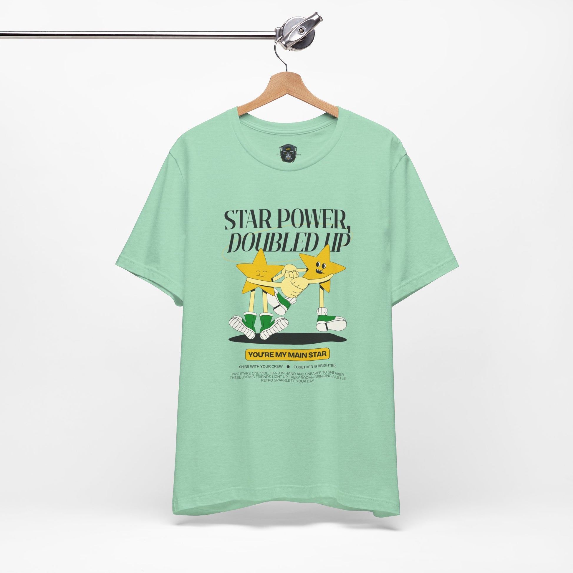 Star Power Tee - You're My Main Star, Friendship Gift, Cute Graphic T-Shirt