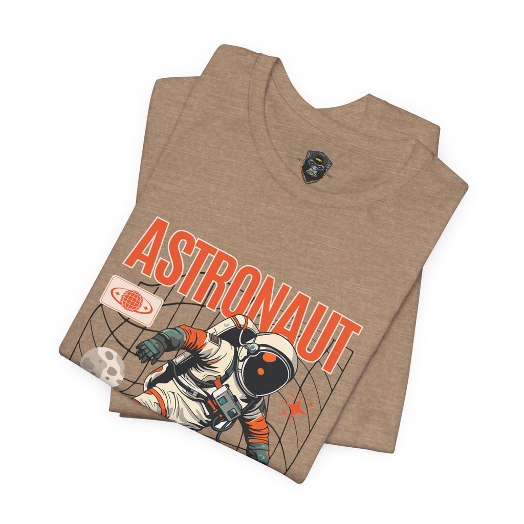 Astronaut Exploration Tee, Space Graphic Shirt, Adventure Gift, Sci-Fi Fan Apparel
