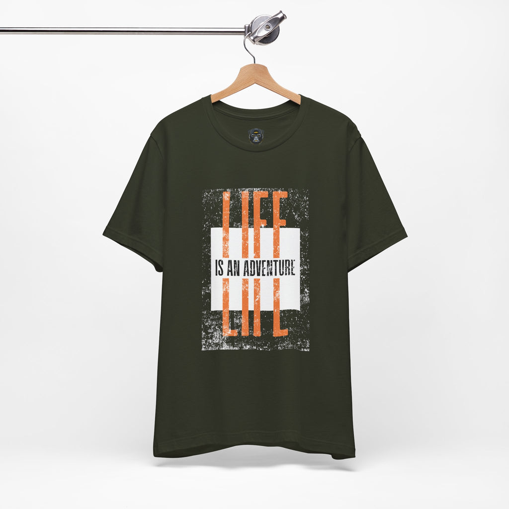 Adventure Awaits Tee - Life is an Adventure Jersey Shirt, Casual Wear, Travel Tee