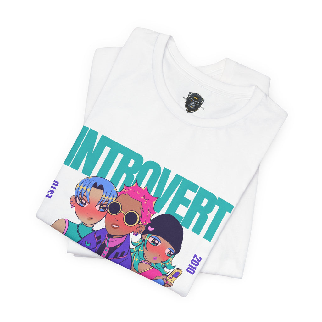 Introvert Energy Tee | Cute Graphic Tee, Introvert Shirt, Casual Wear, Gift for Friends