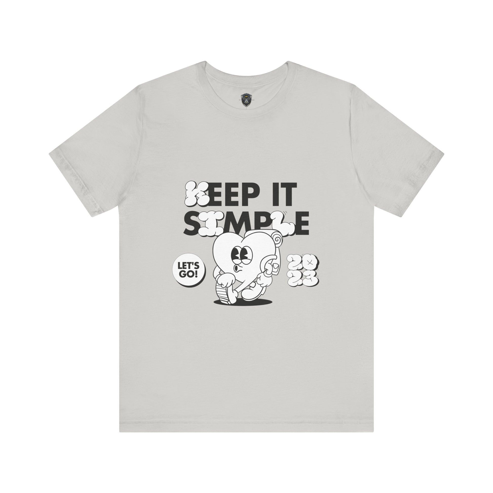 Jersey Tee with Motivational Quote, Casual Wear, Gift for Him and Her