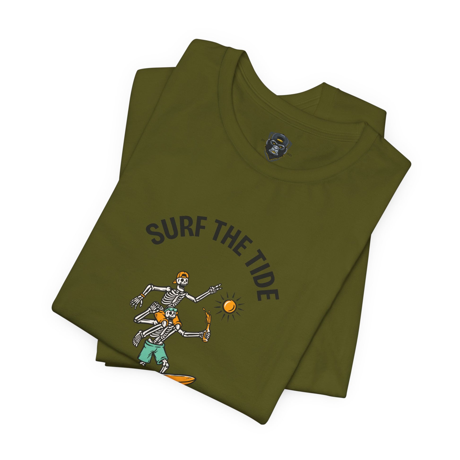 Surfing Vibes Tee - Jersey Short Sleeve Tee, Beach Lovers Gift, Summer Fashion