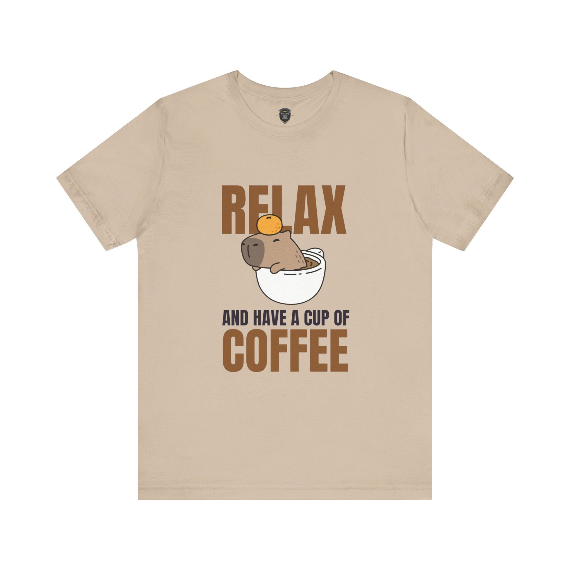 Coffee Lover Relax T-Shirt, Funny Tee, Casual Gift for Him & Her