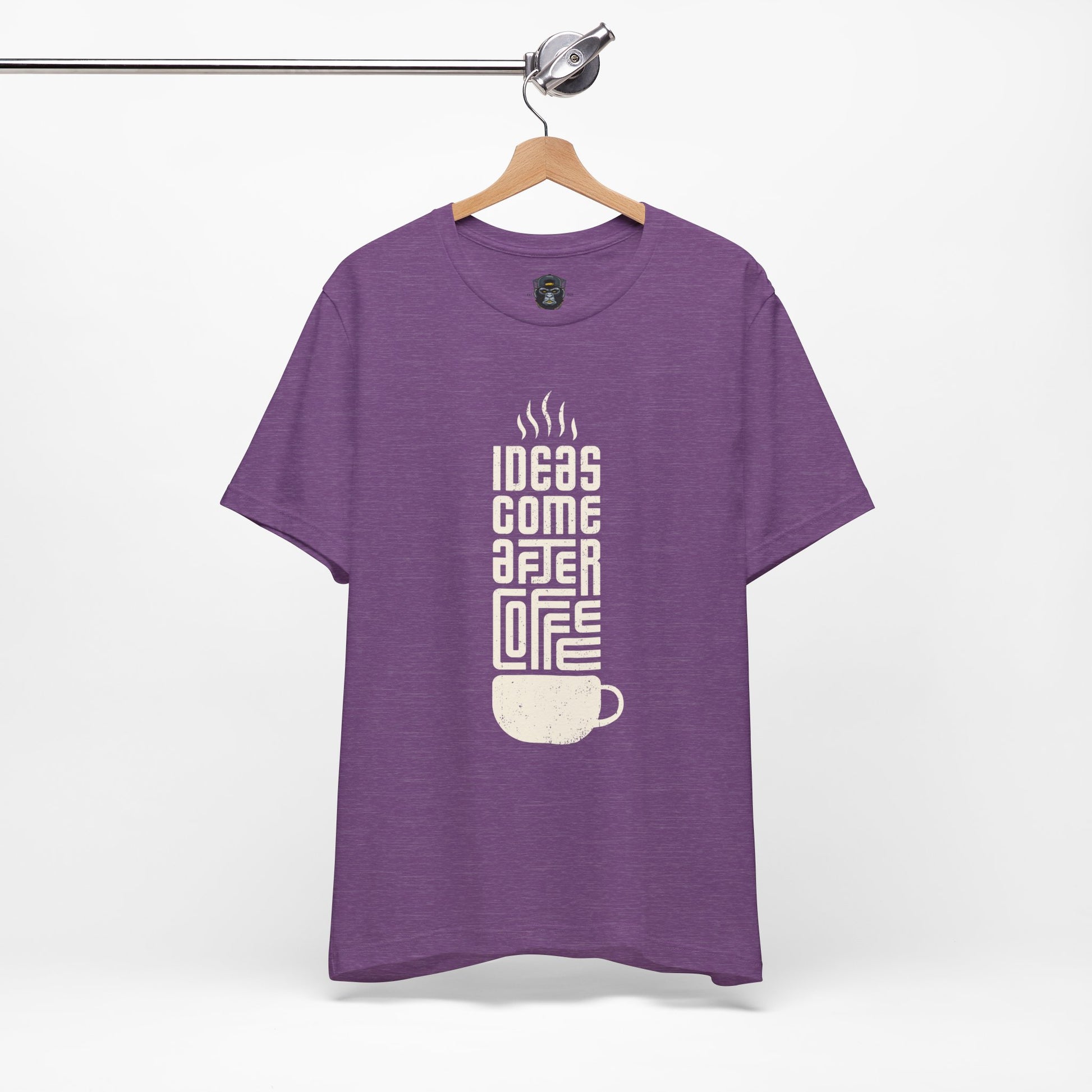 Coffee Inspiration Tee, Funny Coffee Lover Shirt, Gift for Creatives