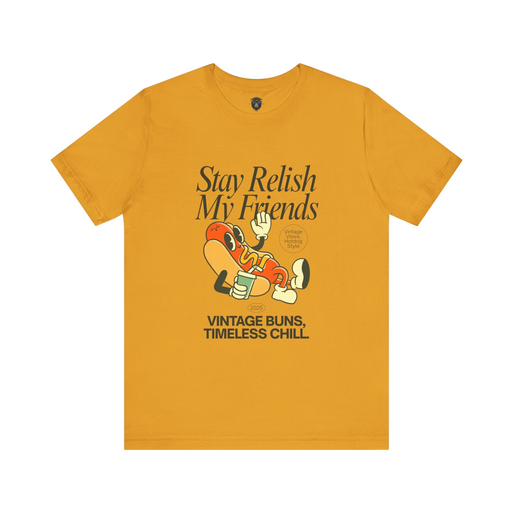 Stay Relish My Friends Tee - Fun Summer Style for Food Lovers, Casual Wear