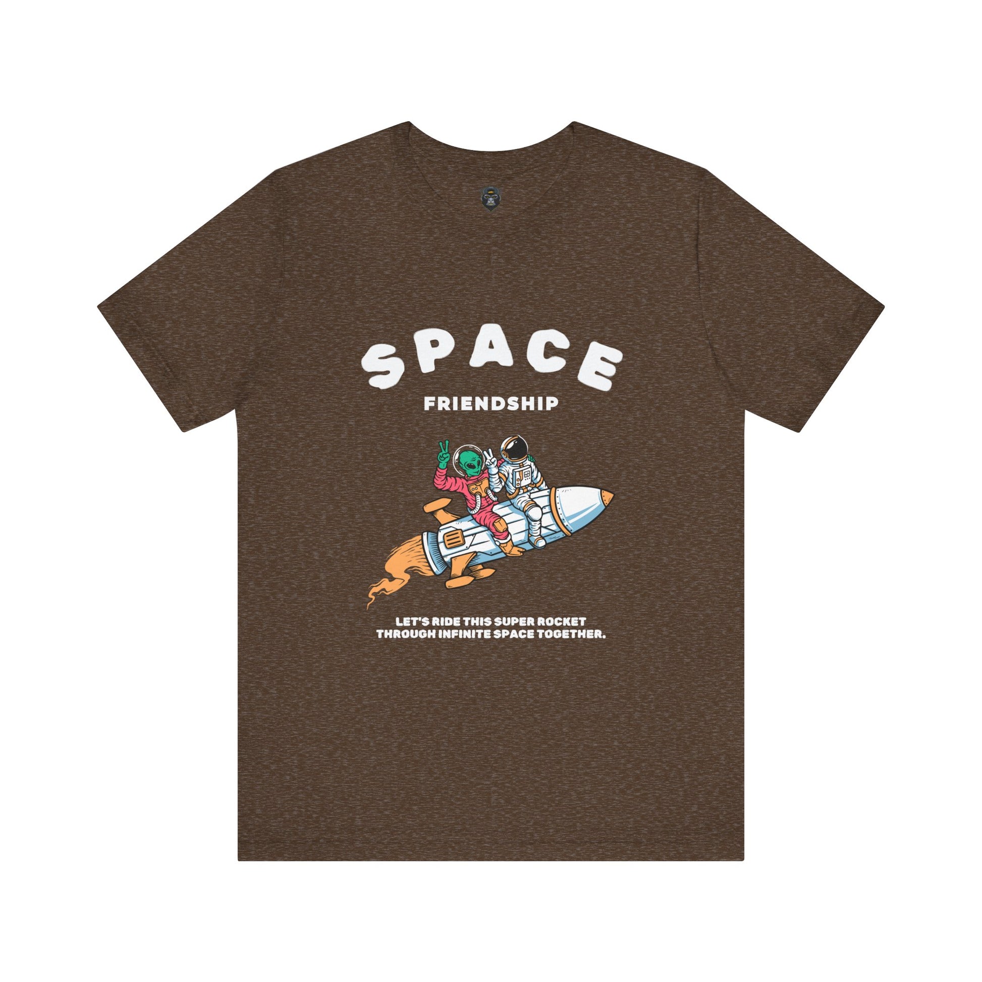 Cosmic Friendship Tee - Space Adventure T-Shirt, Graphic Shirt, Funny Gift for Friends