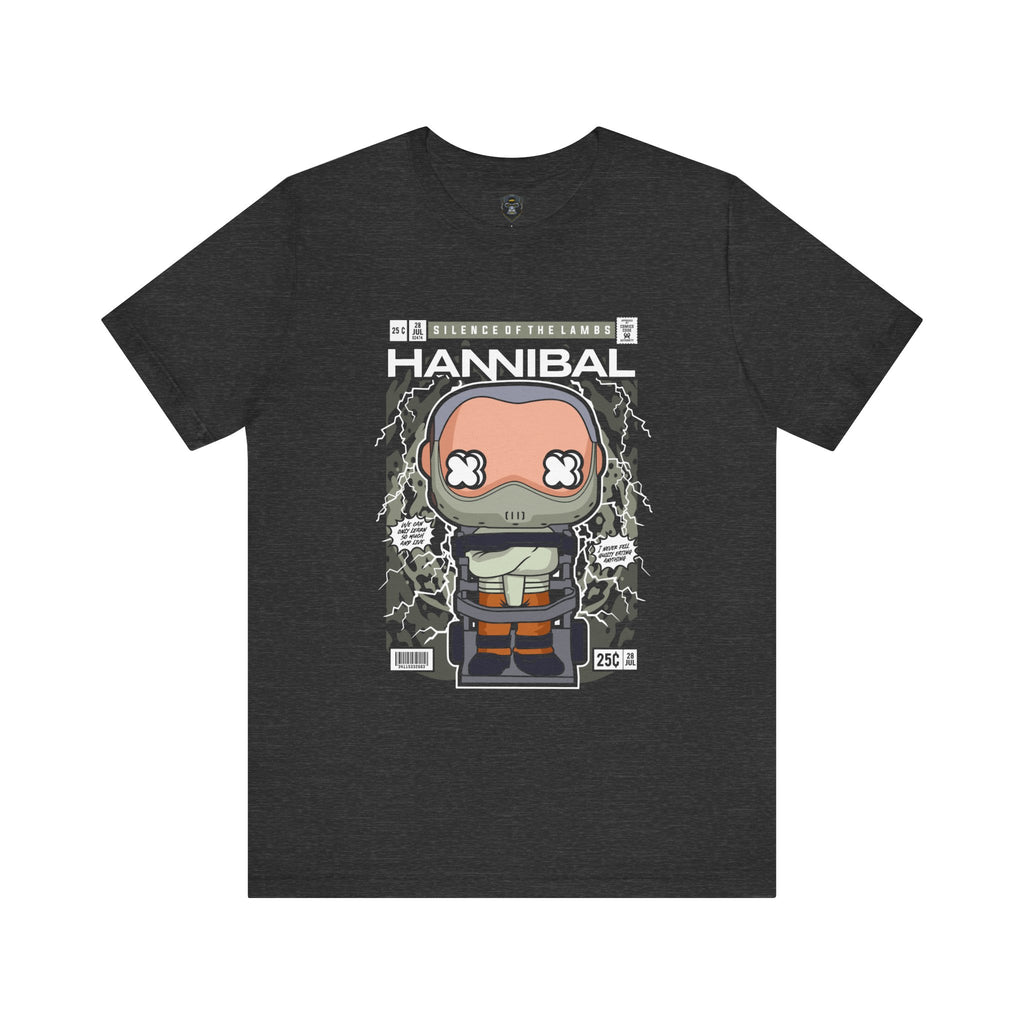 Hannibal Inspired Unisex Tee, Geeky Fan Shirt, Gift for Horror Lovers, Casual Wear for Special Occasions