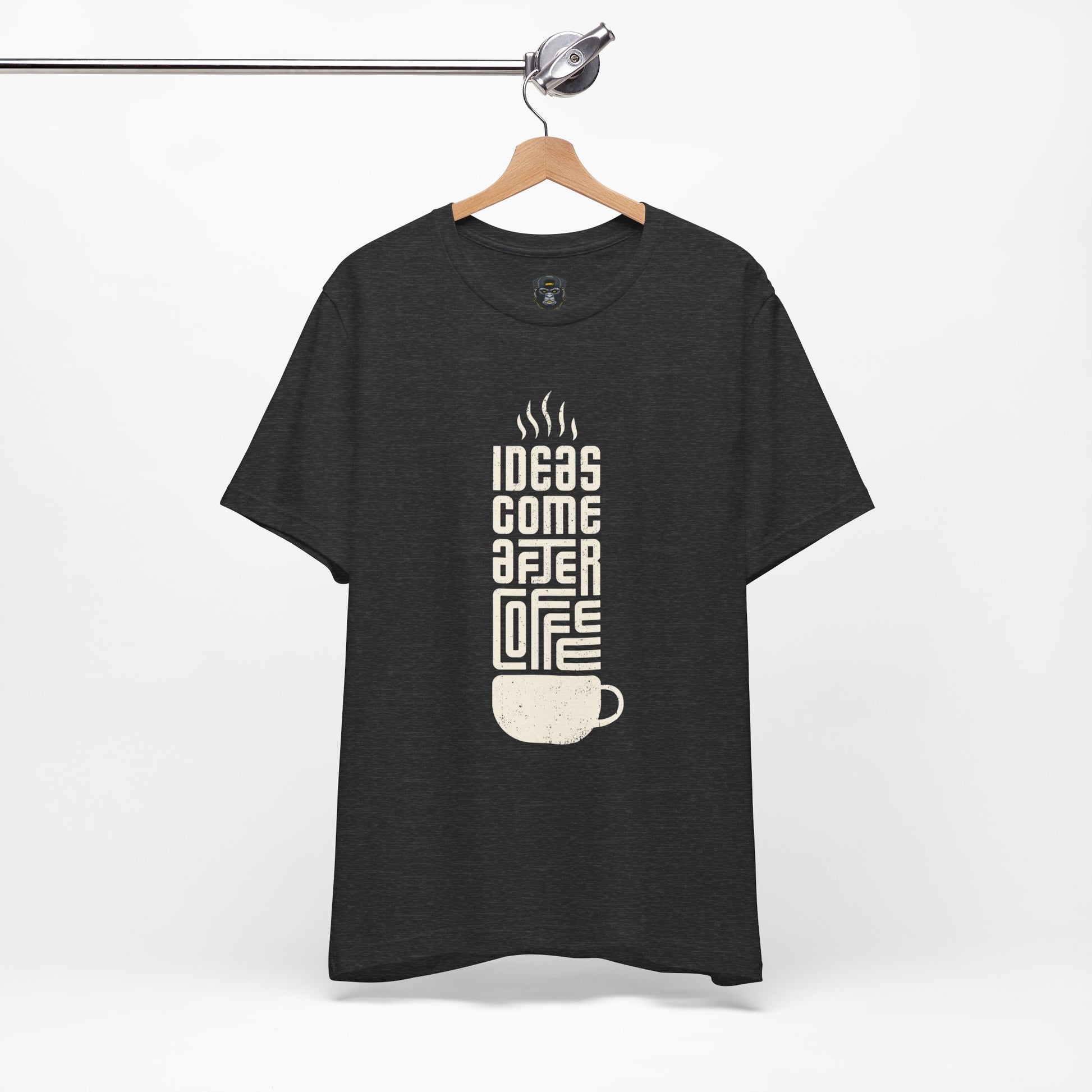 Coffee Inspiration Tee, Funny Coffee Lover Shirt, Gift for Creatives