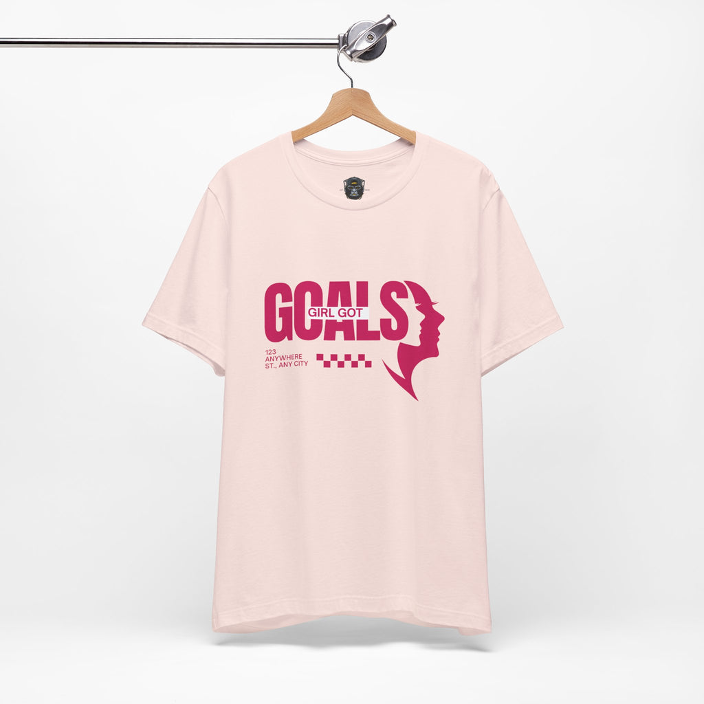 Empowering Goals  Tee - Women’s Achievement Shirt, Inspirational T-Shirt