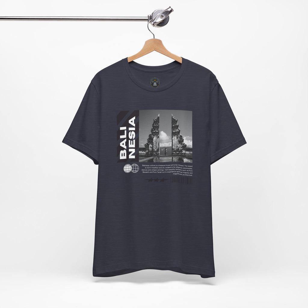 Bali Themed Graphic Tee - Unisex Short Sleeve, Vacation Vibes, Travel Gift
