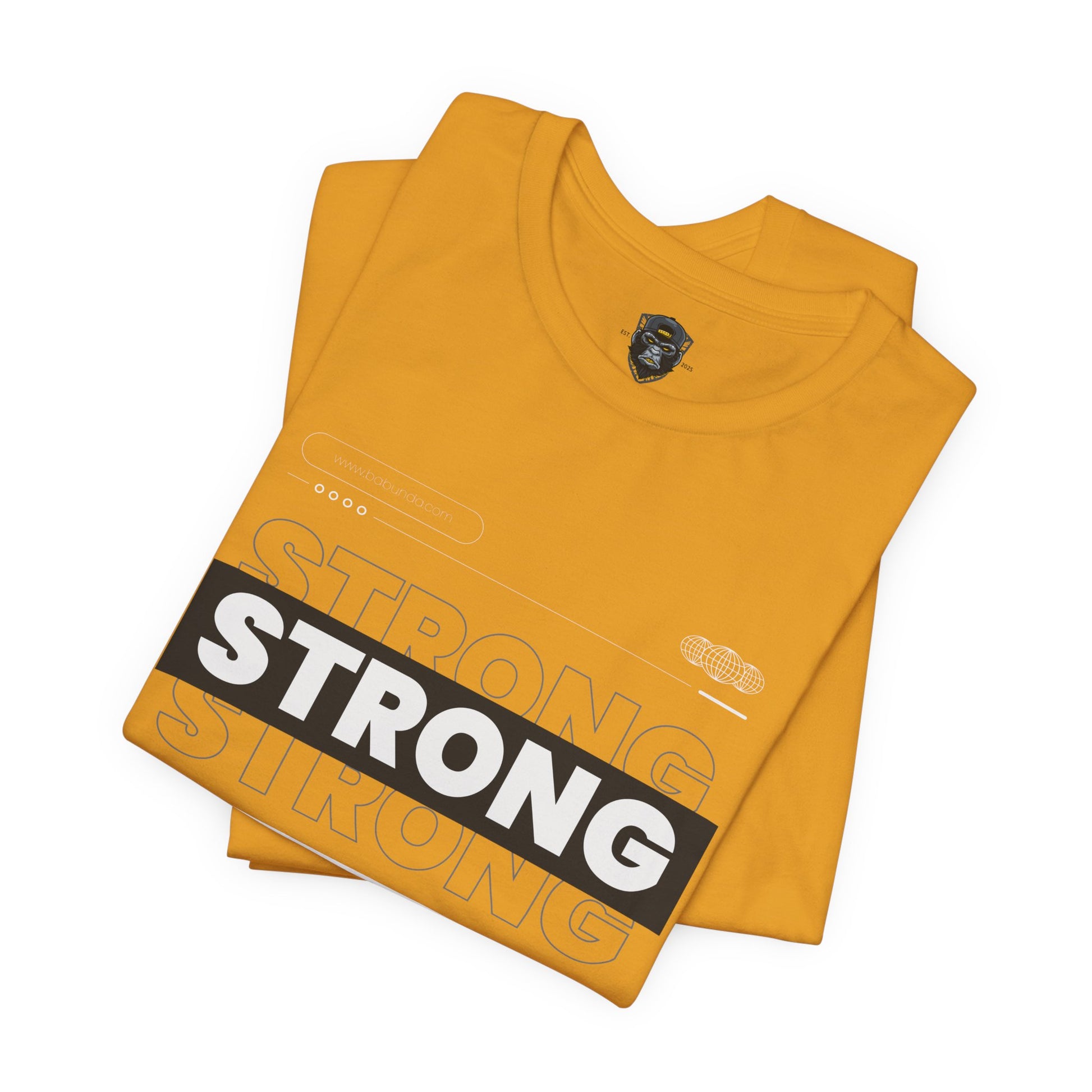 Stylish Motivational Tee for Fitness Lovers, Strong Message T-Shirt, Casual Wear