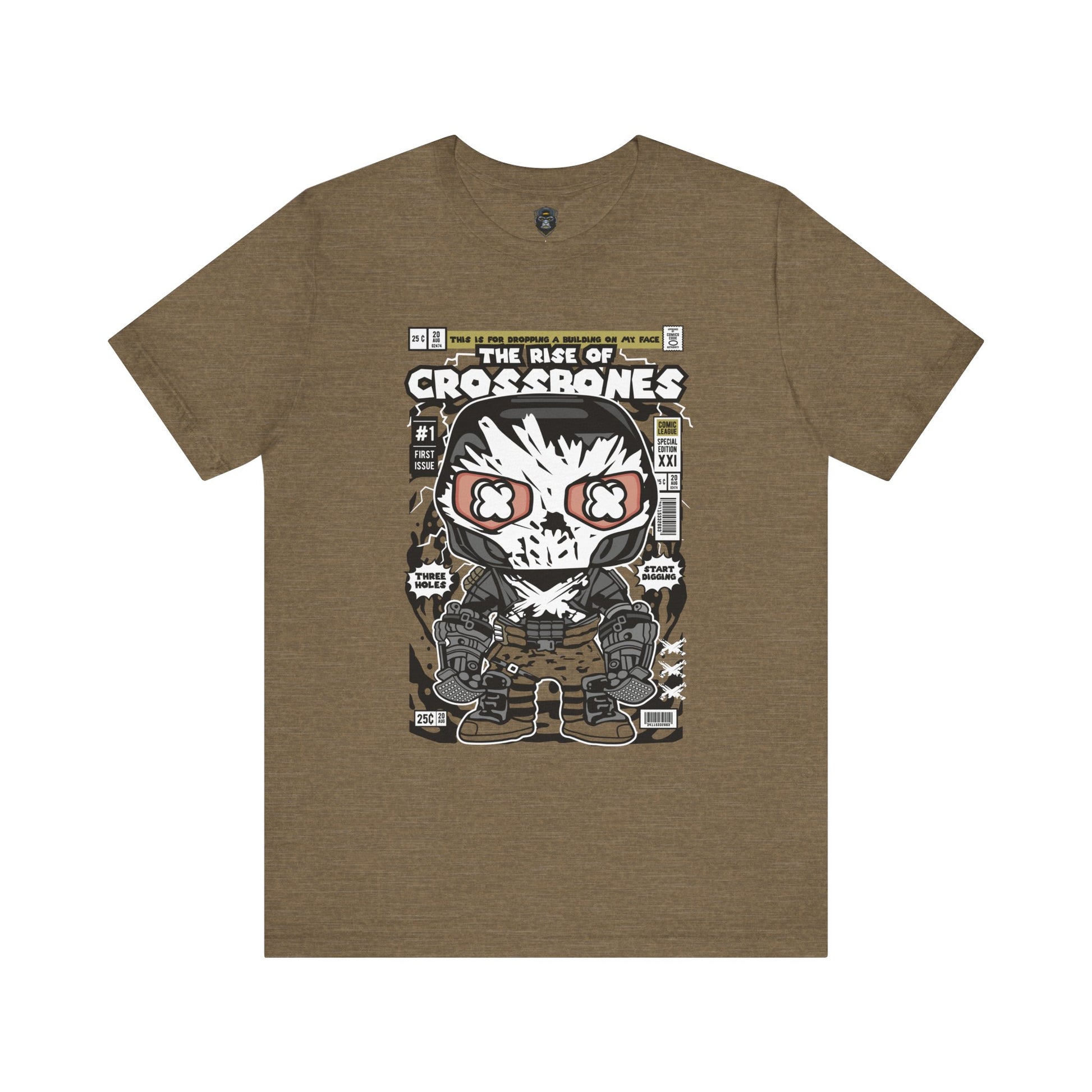 Cool Graphic Tee - 'The Rise of Crossrones' Design, Unisex T-Shirt, Casual Wear, Gift for Geeks