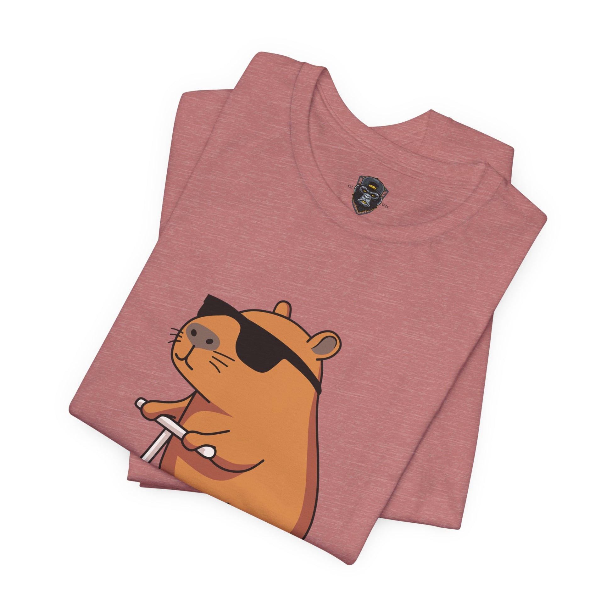 Cool Hamster Tee, Fun Quirky Animal T-Shirt, Perfect for Gifts, Casual Wear