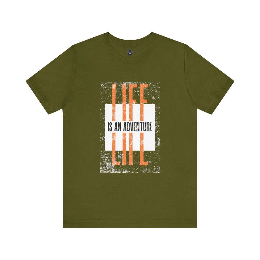 Adventure Awaits Tee - Life is an Adventure Jersey Shirt, Casual Wear, Travel Tee