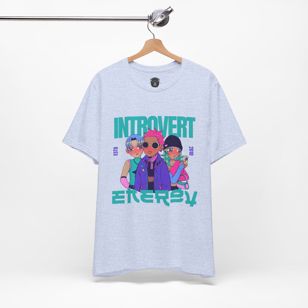Introvert Energy Tee | Cute Graphic Tee, Introvert Shirt, Casual Wear, Gift for Friends