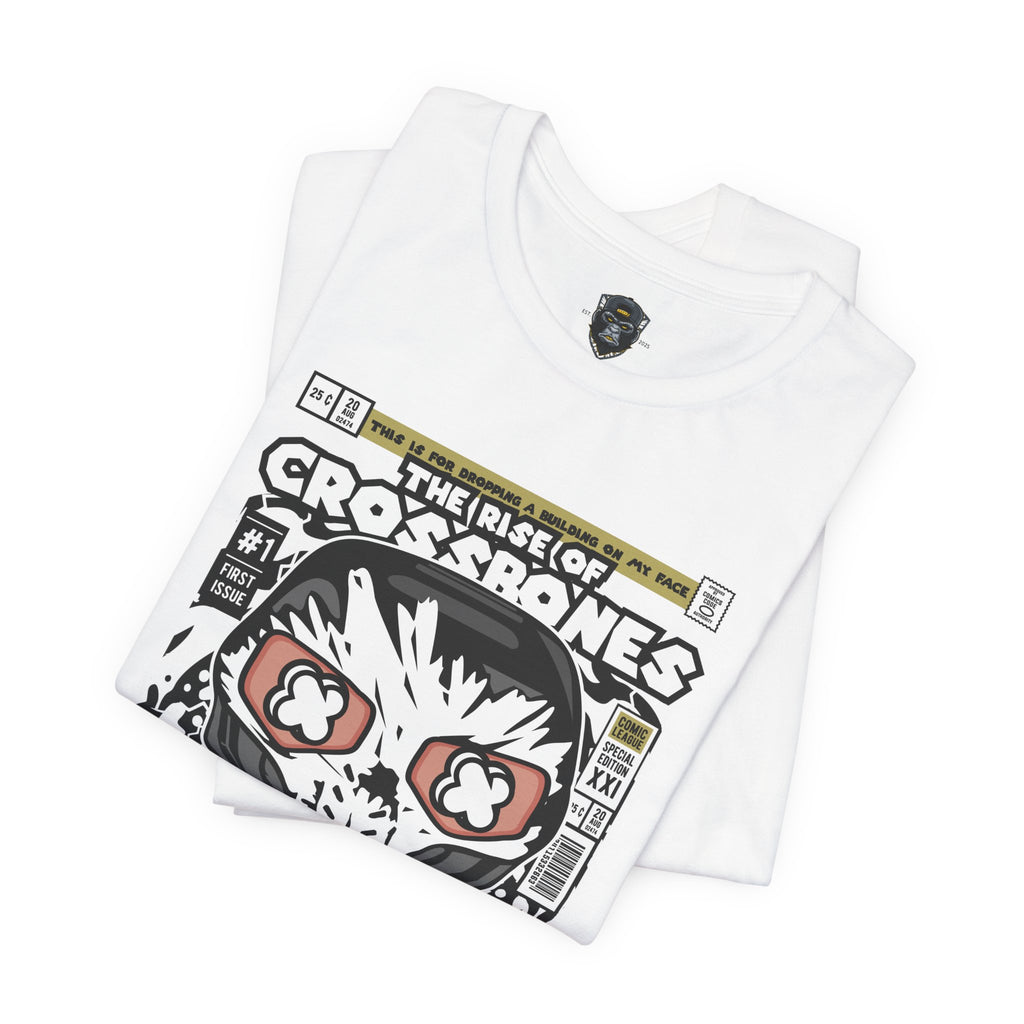 Cool Graphic Tee - 'The Rise of Crossrones' Design, Unisex T-Shirt, Casual Wear, Gift for Geeks