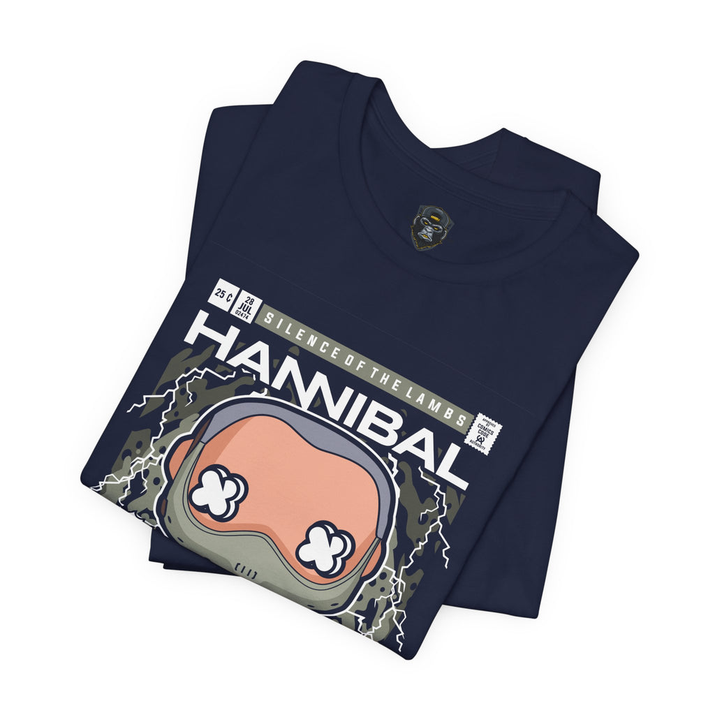Hannibal Inspired Unisex Tee, Geeky Fan Shirt, Gift for Horror Lovers, Casual Wear for Special Occasions