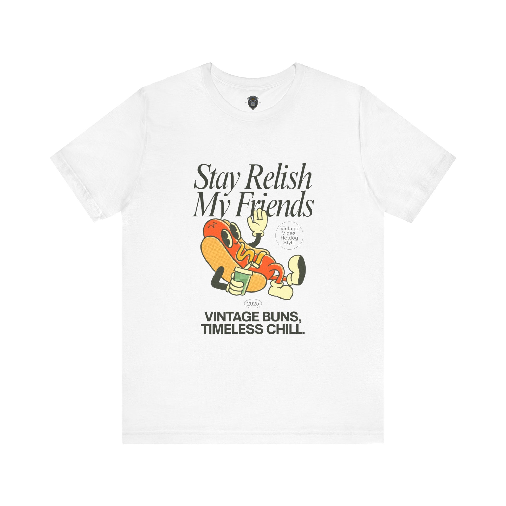 Stay Relish My Friends Tee - Fun Summer Style for Food Lovers, Casual Wear