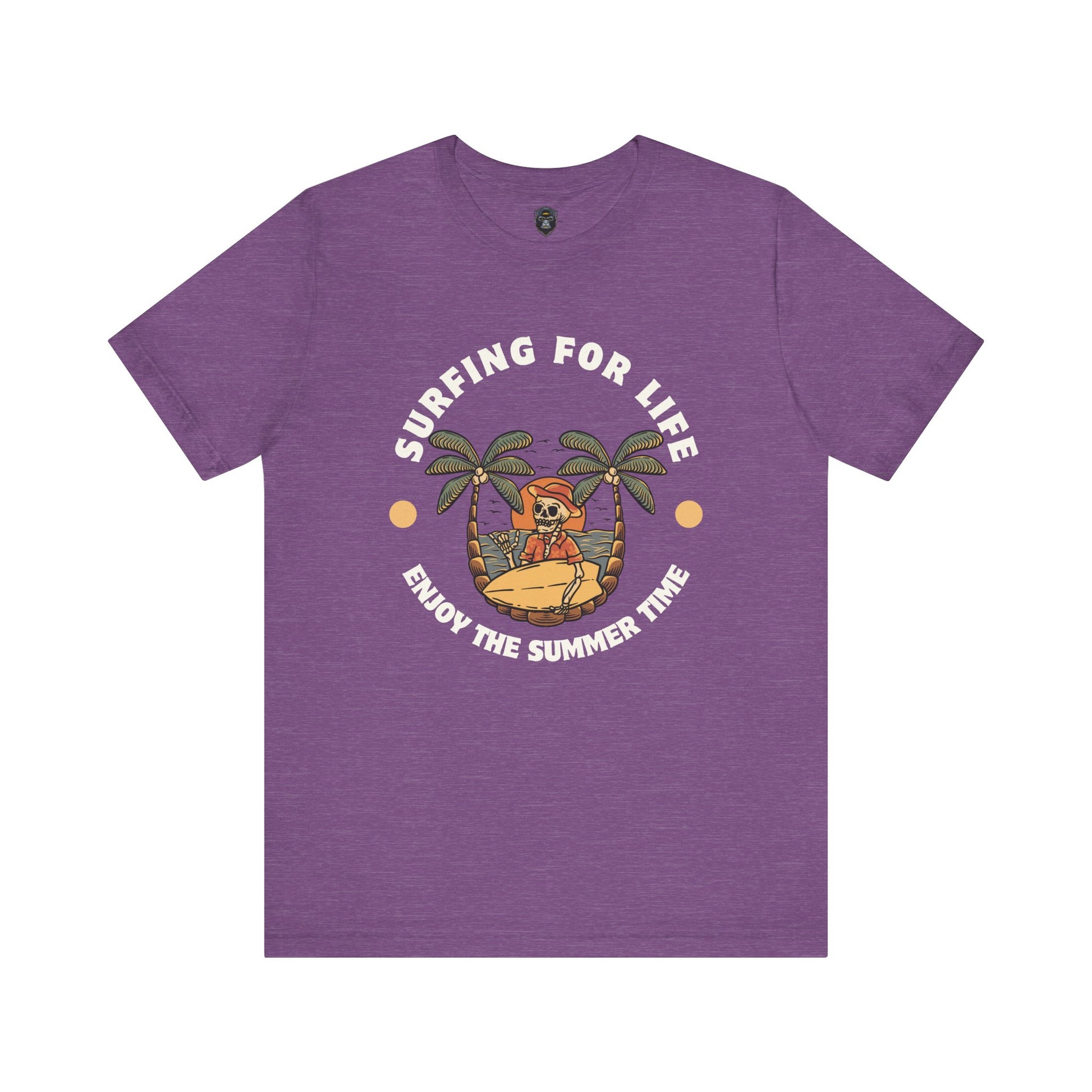 Tropical Relaxation Tee, Beach Vibe T-Shirt, Summer Casual Top