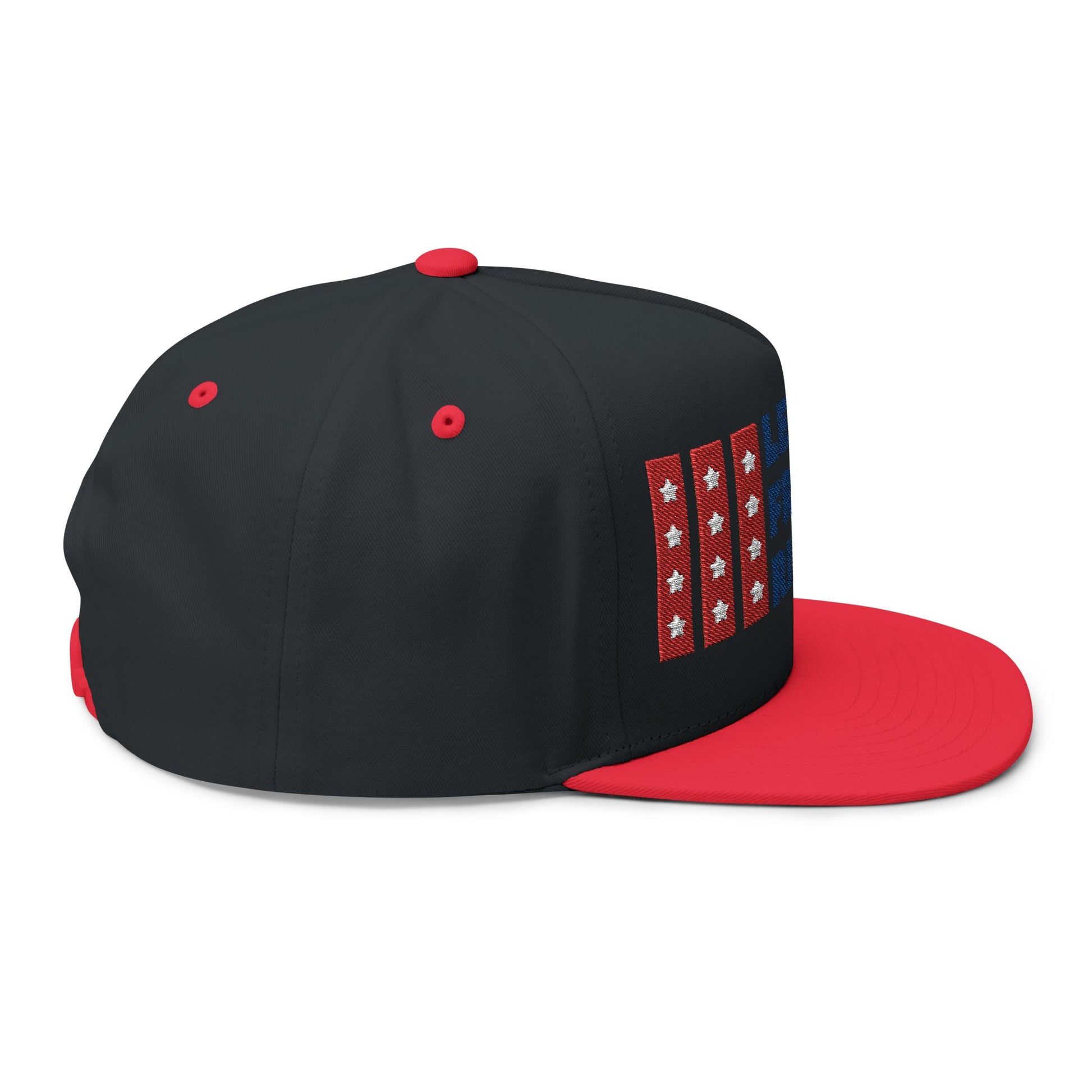 Patriotic Flat Bill Cap - 'Let Freedom Ring!' Hat for Independence Day, Gifts for Veterans, USA Pride Gear, Summer Accessories, [...]