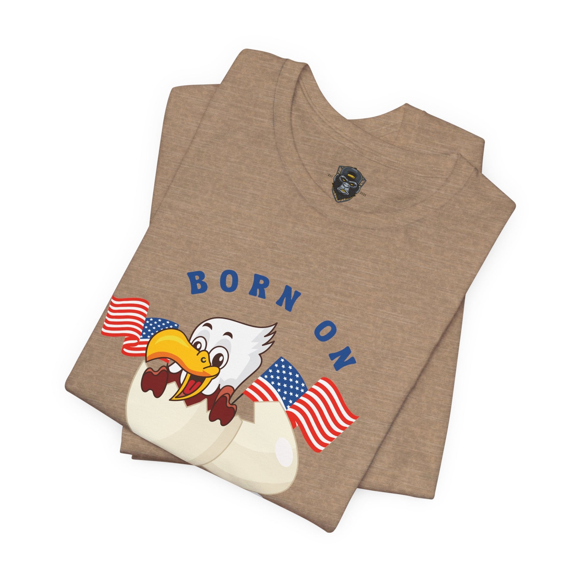Patriotic July 4th Tee, Independence Day Shirt, Casual Summer Wear, Gift for Holidays