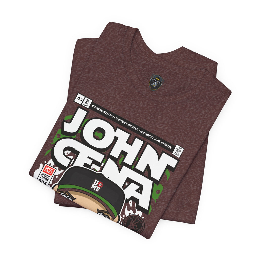 Playful John Cena Graphic Tee | Unisex Jersey Short Sleeve Shirt, Wrestling Fan Gift