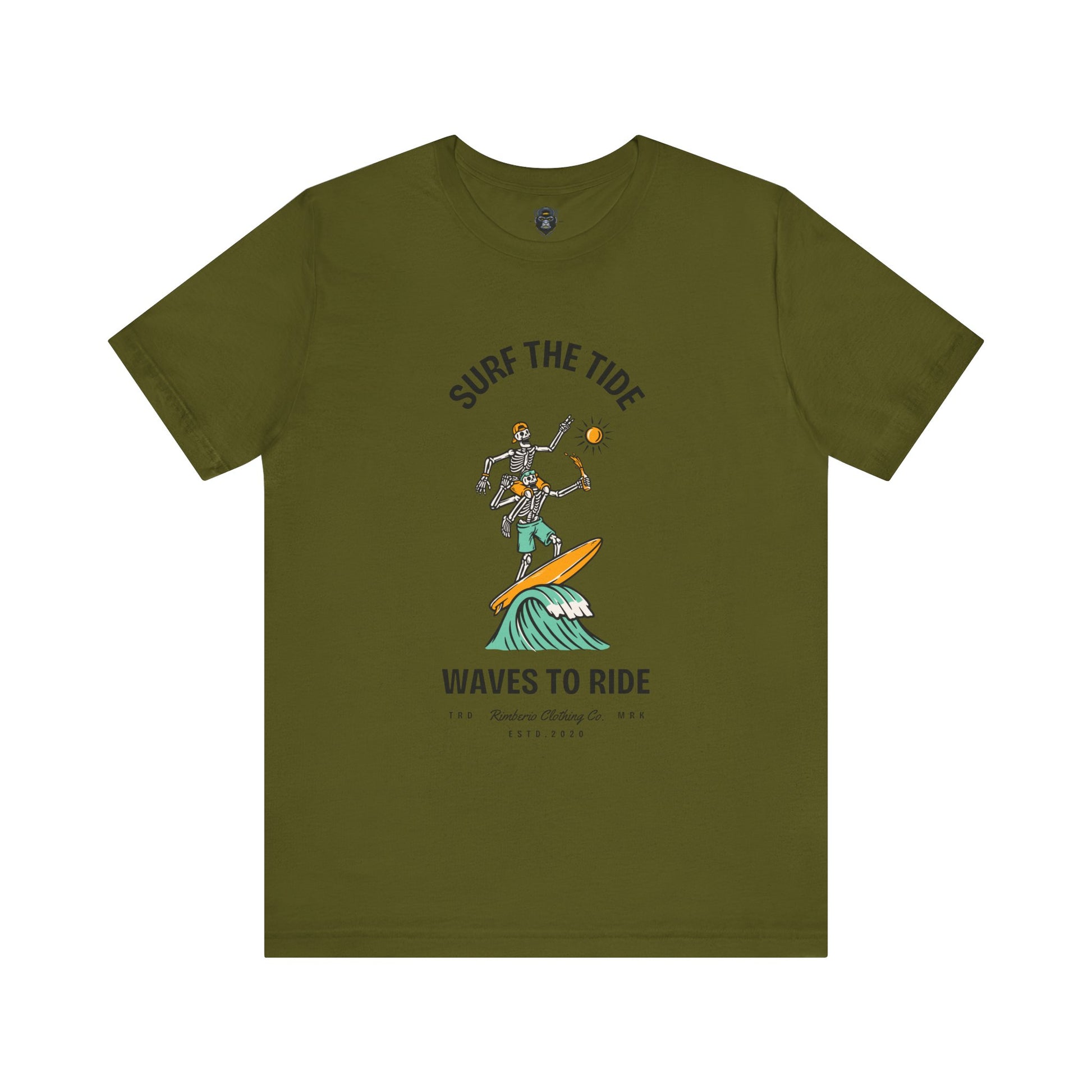Surfing Vibes Tee - Jersey Short Sleeve Tee, Beach Lovers Gift, Summer Fashion