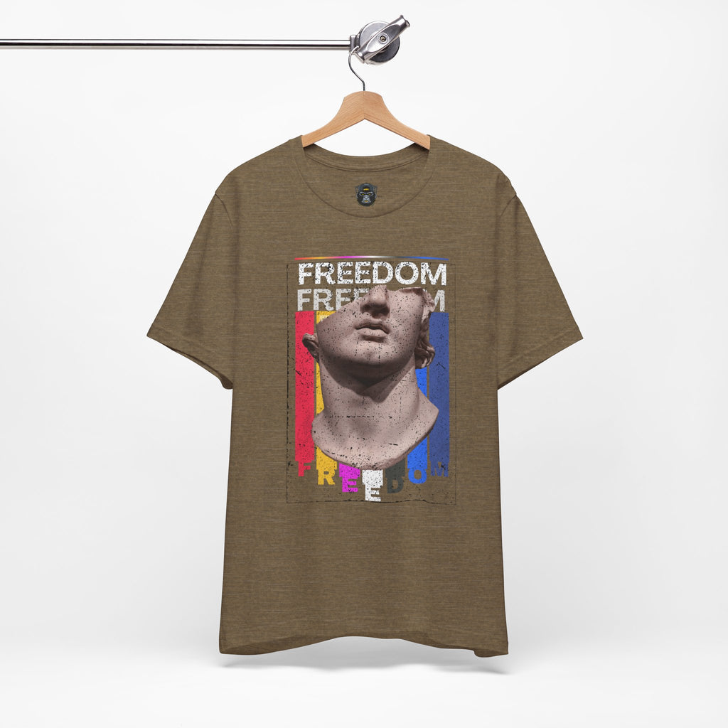 Freedom Graphic Tee, Motivational Shirt, Casual Wear, Statement T-Shirt, Gift for Activists