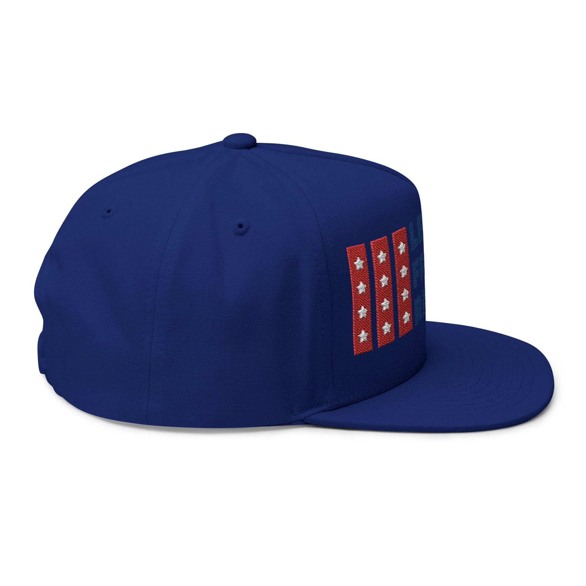 Patriotic Flat Bill Cap - 'Let Freedom Ring!' Hat for Independence Day, Gifts for Veterans, USA Pride Gear, Summer Accessories, [...]
