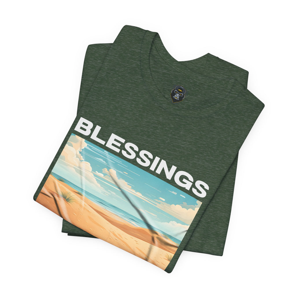 Blessings Are Coming Tee, Inspirational T-Shirt, Perfect Gift for Encouragement