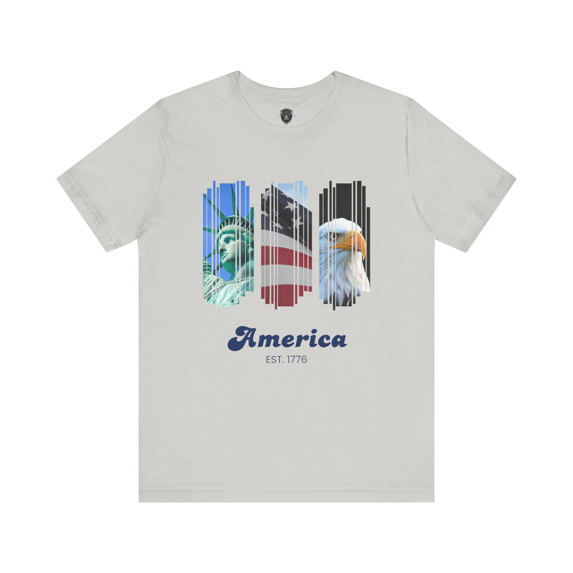 Patriotic T-Shirt, USA Pride Top, Independence Day Apparel, 4th of July Outfit