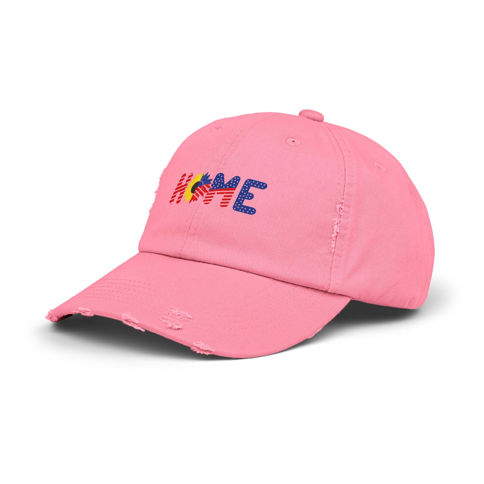 Home Distressed Cap, Trendy Unisex Hat, Casual Wear, Gift for Home Lovers