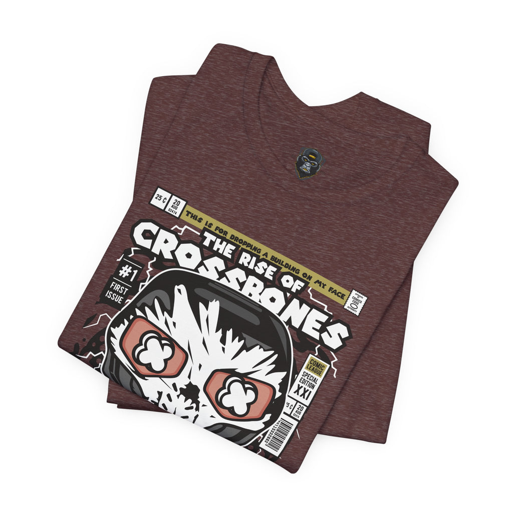 Cool Graphic Tee - 'The Rise of Crossrones' Design, Unisex T-Shirt, Casual Wear, Gift for Geeks