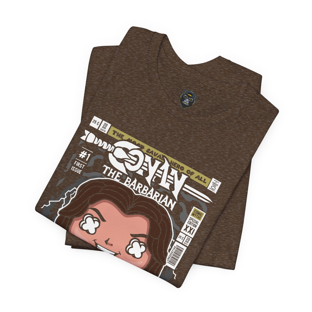 Conan the Barbarian Unisex Tee - Fun Graphic Shirt, Retro Style Apparel, Ideal Gifts for Fans
