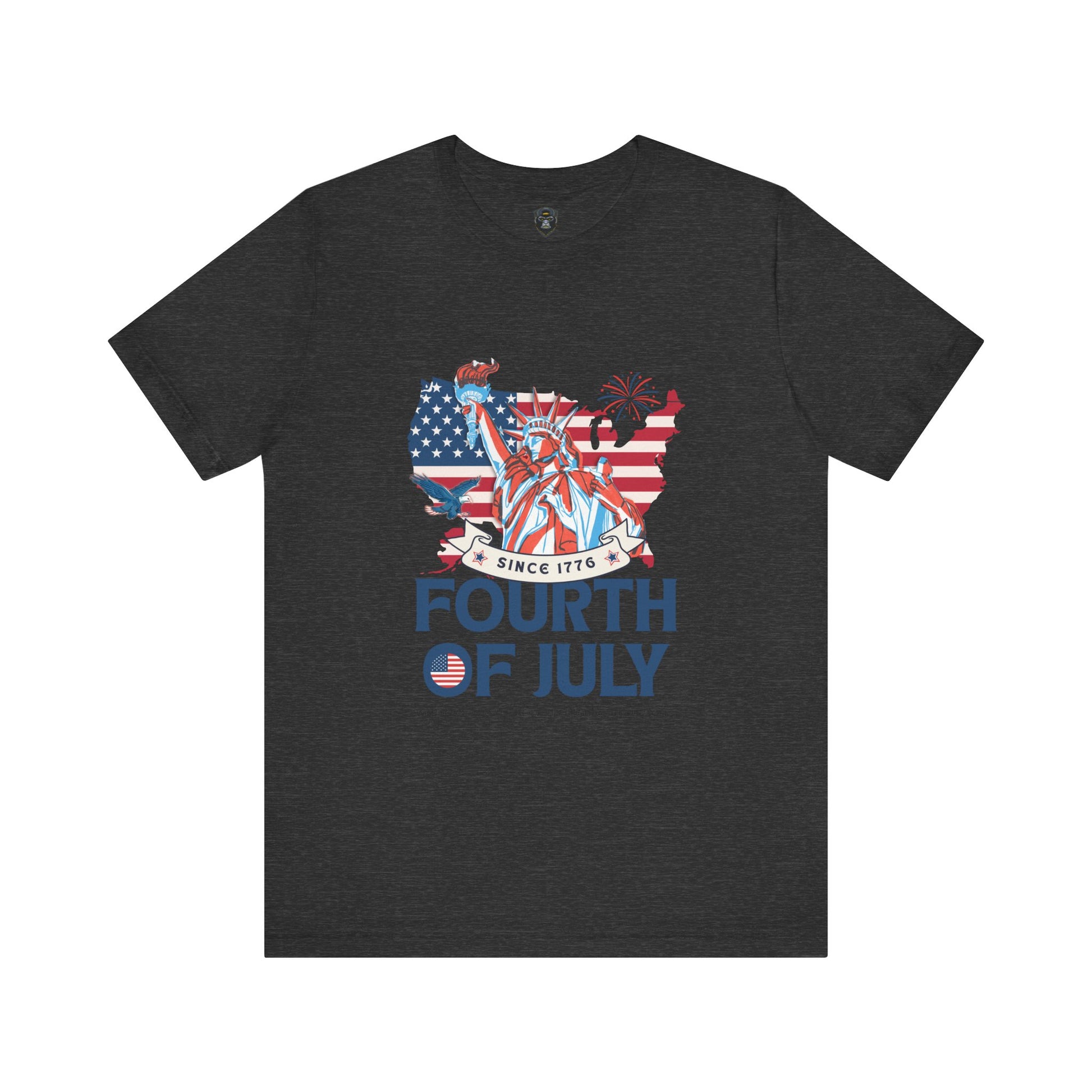 Patriotic Fourth of July Tee, USA Independence Day Shirt, Summer BBQ Outfit