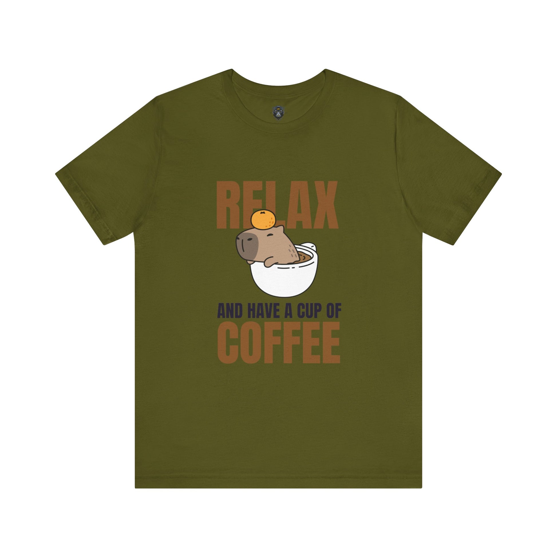Coffee Lover Relax T-Shirt, Funny Tee, Casual Gift for Him & Her