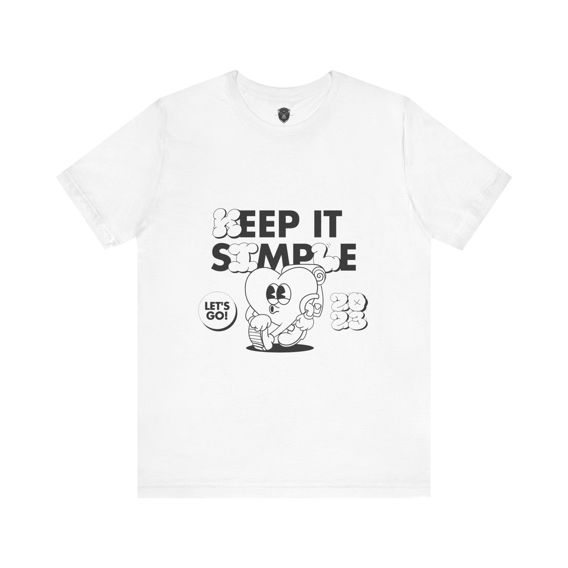 Jersey Tee with Motivational Quote, Casual Wear, Gift for Him and Her