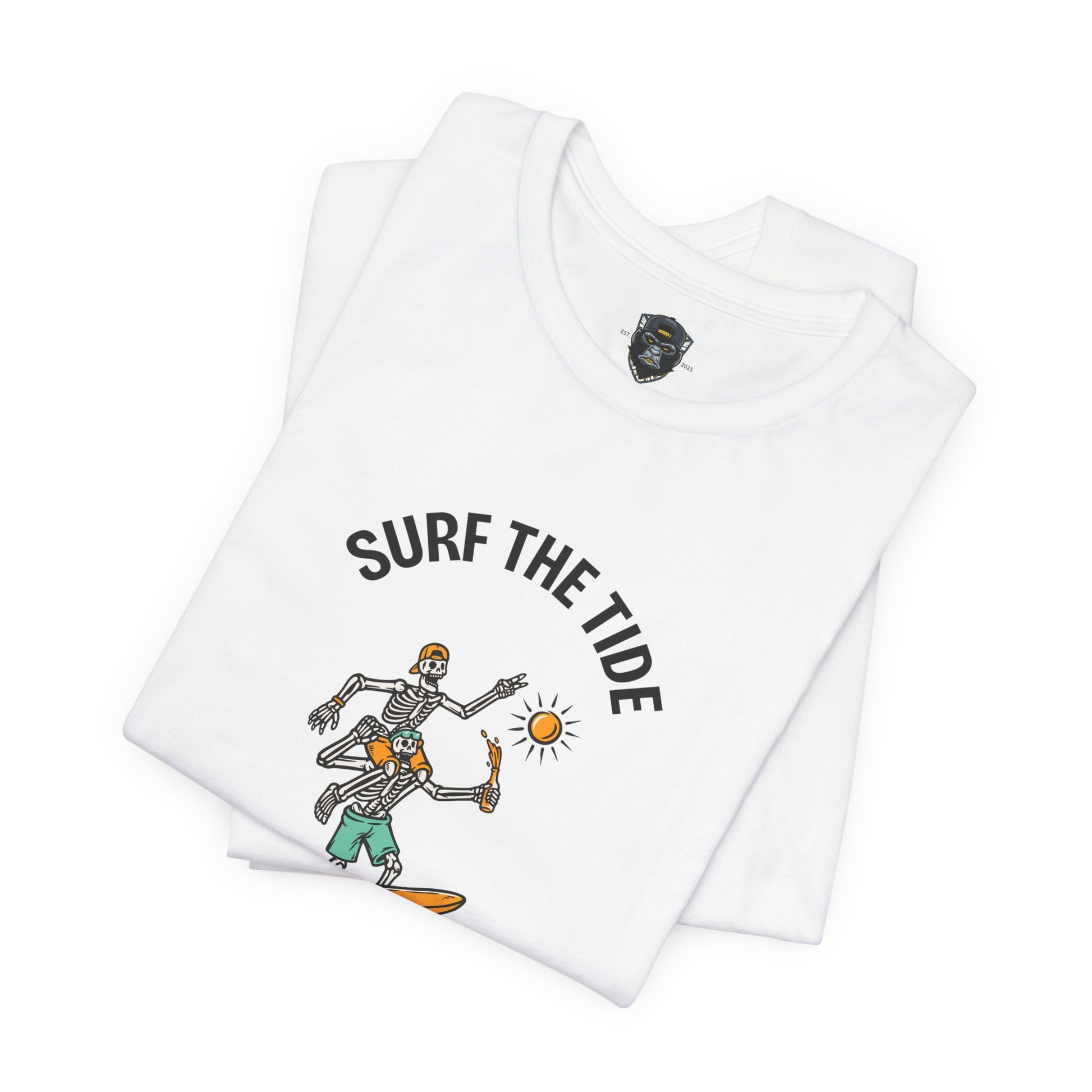 Surfing Vibes Tee - Jersey Short Sleeve Tee, Beach Lovers Gift, Summer Fashion