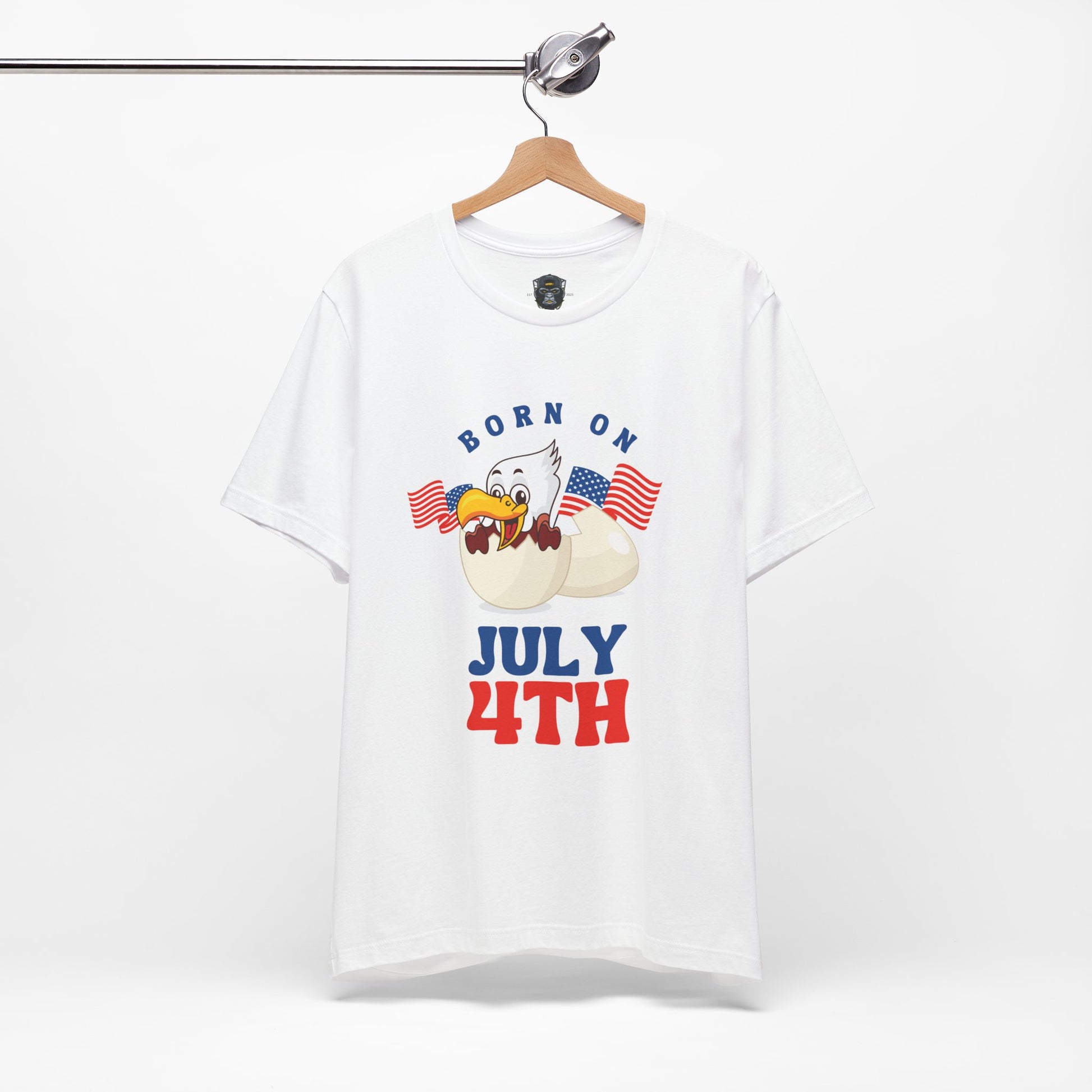 Patriotic July 4th Tee, Independence Day Shirt, Casual Summer Wear, Gift for Holidays