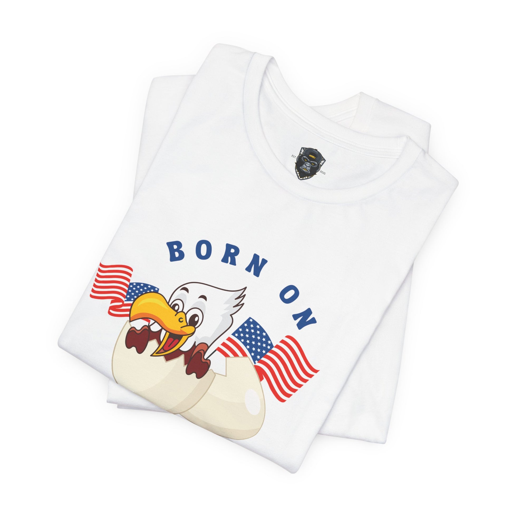 Patriotic July 4th Tee, Independence Day Shirt, Casual Summer Wear, Gift for Holidays