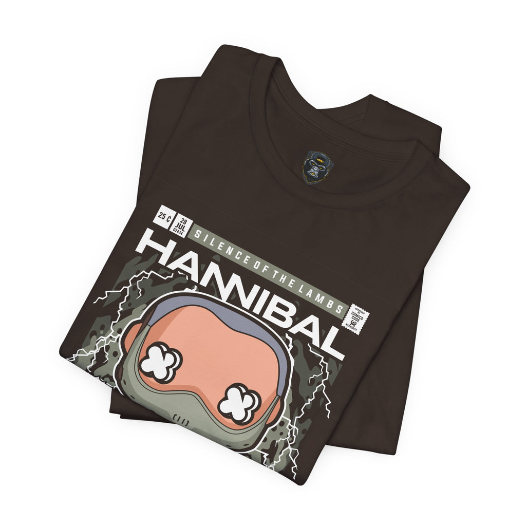 Hannibal Inspired Unisex Tee, Geeky Fan Shirt, Gift for Horror Lovers, Casual Wear for Special Occasions